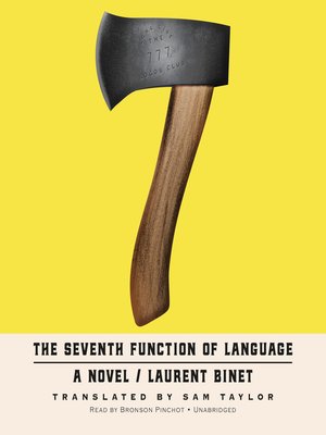 cover image of The Seventh Function of Language